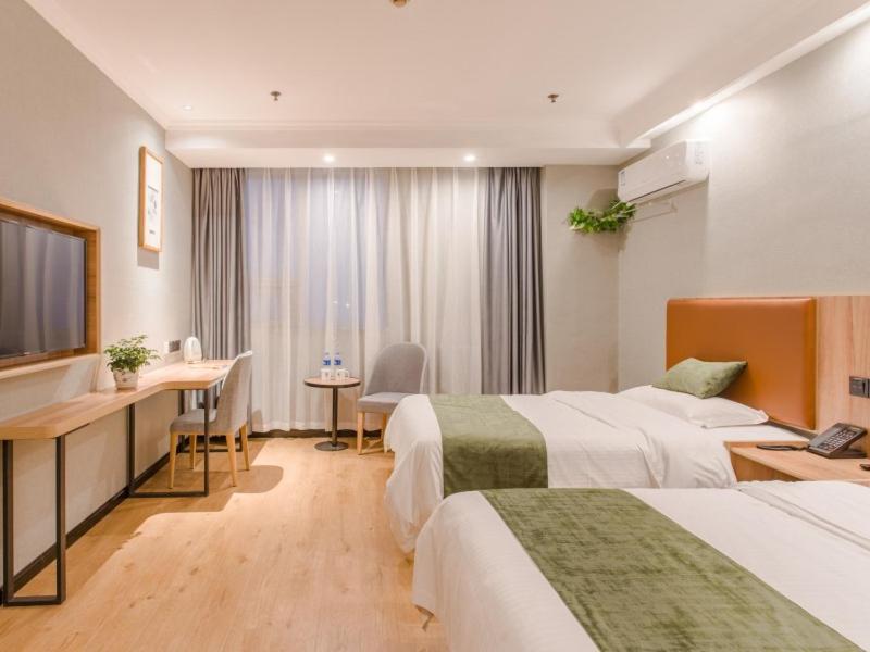 Greentree Inn Hefei Sanlian College Anda Qingyuan Campus Subway Station Wangdaying 외부 사진